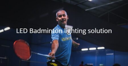 Learn badminton lighting here