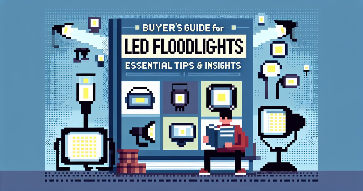 Buyer's Guide for LED Floodlights: Essential Tips & Insights