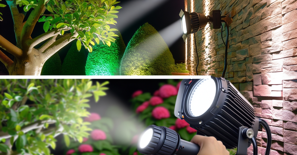 Benefits of Outdoor LED Spotlights