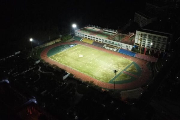 LED floodlight for football field